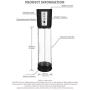 LIN-rlp Man Pênis Extension Pǔmps Extender Massager Erótic Toys for Man