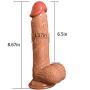 9 Inch Ultra-Soft for Women Men Beginners with Huge Big Long Size