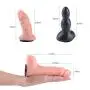 Strap-On Harness Realistic Dildos with Anal Plug,7 inch Large Dildo can Bend as You Want (Adjustable Skeleton Inside) Strap-On Harness Realistic Dildos with Anal Plug,7 inch Large Dildo can Bend as You Want (Adjustable Skeleton Inside)