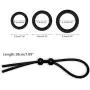 TPTPMAY 4 Pack Pennis Ring Set –3 Rings and 1 Adjustable Pennis Loops Silicone Pennis Sleeve Powerful Massage Long Lasting Toys for Men TPTPMAY 4 Pack Pennis Ring Set –3 Rings and 1 Adjustable Pennis Loops Silicone Pennis Sleeve Powerful Massage Long Lasting Toys for Men