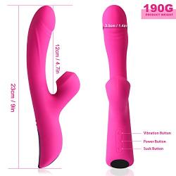 Geloo Portable 10 Modes Vibrator Strongest Waterproof Cordless Handheld - Perfect Relief on Neck, Back, Foot, Hand Pains & Sports Injury - Best Rated for Travel Companion