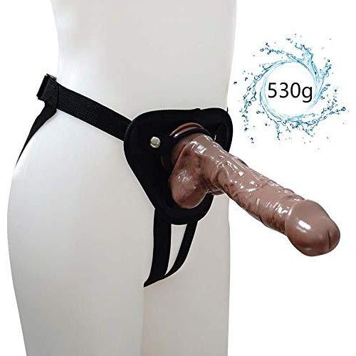 WYSXQ Adjustable 9.45 Inch Huge Massager Brown -ggxxkk