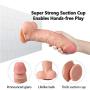 DJKFHIU 10.62inch Women Realistic Dîldɔ Huge Toys Personal Body Relax Massager DJKFHIU (Color : Flesh)