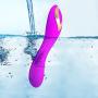 JRZDFXS Couple Play Personal Wand Massager,Cordless Waterproof Massaging Wand for Body Muscle, Small Massager with Powerful Multi Speed Vibration Modes Beginners Stimulator