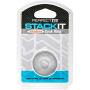 Perfect Fit Stackit Cock Ring - Clear