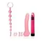 CalExotics Starter Lovers Kit – Adult Sex Toys For Couples - Waterproof Vibrator with Sleeve Anal Beads & Enhancement Ring Set – Multi Speed Personal Massager CalExotics Starter Lovers Kit – Adult Sex Toys For Couples - Waterproof Vibrator with Sleeve Anal Beads & Enhancement Ring Set – Multi Speed Personal Massager