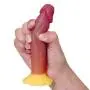 JSCRlove 6 Inch Realistic Dil%lo with Suction Cup Real Feel Toy with Strong Base Beginners Lifelike Suction Cup Tools