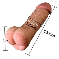 Whtao 8.5 inch Mini Flexible Soft Massage Wand for Beginners Female Relax Massager Toys Whtao