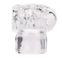 Massager Attachments Massage Accessory Attachment Silicone (Clear)