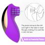 Clitoral Sucking Vibrator for Clit and Nipple Stimulation, Treediride Silicone Adult Lip Kissing Sucker Massager with 10 Suction Modes Rechargeable Adult Toys Waterproof Oral Sex for Women Orgasm