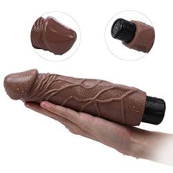 SqLit Realistic with Suction Cup, 9" D.î&ldɔs Lifelike Vibraing Toys Soft for Female