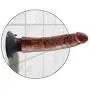 Pipedream Products King Cock 7 Inch Vibrating Cock, Brown Pipedream Products King Cock 7 Inch Vibrating Cock, Brown