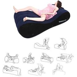 LXXDE Position mat Magic Long Round Cushion Assist,Couple Positioning,Deep Support,Inflatable Portable Relax and Relieve Pain