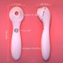 LQG Clitoral Sucking Vibrator, G Spot Clit Dildo for Women with Suction & Vibration, Waterproof Clitoral Massager Nipple Stimulator Toys, Quiet Rechargeable