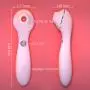 LQG Clitoral Sucking Vibrator, G Spot Clit Dildo for Women with Suction & Vibration, Waterproof Clitoral Massager Nipple Stimulator Toys, Quiet Rechargeable