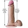 Doc Johnson The Realistic Cock with Removable Suction Cup - ULTRASKYN - 6 Inch - F-Machine and Harness Compatible Dildo - Vanilla