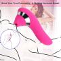 G Spot Vibrators, MEROURII Clitorals Vibrator Stimulation Toys,Sex Anal Play Massager with 5 Impact Bite Modes and 20 Powerful Virbation Modes,Nipples Stimulator for Women
