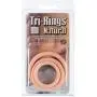 California Exotics Tri-Ring, Natural California Exotics Tri-Ring, Natural