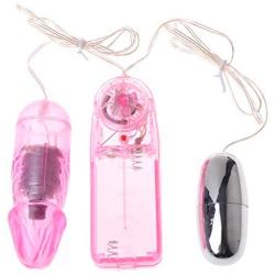 TPTPMAY Dual Strong Women Portable Vibranting Jump Eggs Multispeed Massager USB Power Viber Toys