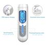 Intelligent Piston USB Rechargeable Automatical Piston Telescopic Rotation Handsfree 10 Modes 10 Speeds Sleeve Stroker Men Oral S(exy for Men sex Toy six Toys for Mens- Sexy Underwear for Men