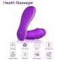 Wireless Handheld Massager USB LED Portable Body Therapeutic Massager for Feminine Care