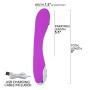 Silicone Vibrating Dildo Flexible Shaft for G-Spot Orgasms Adult Sex Toy