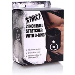 Strict Leather Ball Stretcher with D-Ring, 2 Inch