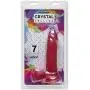 Doc Johnson Crystal Jellies - 7 Inch Realistic Cock With Balls - Strong Suction Cup Base - 7.2 in. Long and 1.7 in. Wide - Dildo, Pink Doc Johnson Crystal Jellies - 7 Inch Realistic Cock With Balls - Strong Suction Cup Base - 7.2 in. Long and 1.7 in. Wide - Dildo, Pink