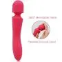 Computer LED New Vibrator-10 Speed USB Cable Rechargeable Weaterproof Mini Design for Bedroom, Patio, Garden, Gate, Yard, Parties, Wedding (Pink)