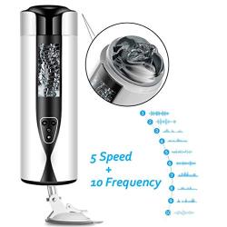 Kidavll Men Pleasure Toys Automatic Rotate Male Màs-tùrbà-tór Electric Pe~n~is Pump V~ibra~tor USB Rechargable Deep Throat Oral Sucking S~êx Toys for Men Tshirt