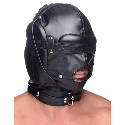 STRICT Bondage Hood with Breathable Ball Gag STRICT Bondage Hood with Breathable Ball Gag