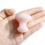 CCbeauty 5 pcs Rose Quartz Gua Sha Scraping Massage Tools Natural Stone Guasha Board For SPA Acupuncture