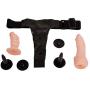 Sexbaby Double Dildo Dongs Best Female Strap-on Dildo Adjustable Harness Dildo/Penis Sex Products for Woman