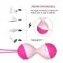 2 Ball Kegel Female Sports Weight Ball - Wireless Portable Design - 10 Speed Modes Designed for Beginners or Advanced - Can be Used for Bladder Control and Pelvic Floor Movement 2 Ball Kegel Female Sports Weight Ball - Wireless Portable Design - 10 Speed Modes Designed for Beginners or Advanced - Can be Used for Bladder Control and Pelvic Floor Movement