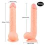 WYQ-BB Adult 11in Flexible Realistic Wand Toys for Women and Men