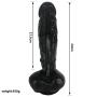 Lovely Wand Massager Beginner Waterproof Toy Black PVC Material 9.3 Inch