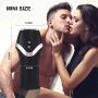 Penis Training Male Masturbator, Fovel Sexual Wellness Endurance Prolonging Vibrator Toy Improving Erection 12 Modes Waterproof Masturbation Glans Trainer Massager Sex Adult Toys for Durability