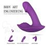 Sexpoy Wonderful Purple Handheld Realistic Mássage Wand for Women Masaging Remote Control G-Spotter Vǐbe Flexible Wearable Dido Powerful Massger 9 Frequency 100% Secret Packing