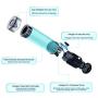 Fully Automatic Hands Free Píston Oral Feeling Stroker 3D Realistic Telescopic Multi Speeds Suction&Vibration Massage Vacuum Pump Tool,Artificial Sexy Underwear for Men Perfect Gift&Party