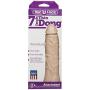 Doc Johnson Vac-U-Lock - 7 Inch Thin Dong - PVC - F-Machine and Harness Compatible Dildo - Vanilla Doc Johnson Vac-U-Lock - 7 Inch Thin Dong - PVC - F-Machine and Harness Compatible Dildo - Vanilla