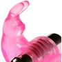 Pink B.O.B. Super Strong Vibrating Cock Rring Sex Toy for Men, 2.4 Ounce