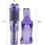 Pocket Rocket Vibrator - Removable Rabbit Tickler Sleeve - Powerful Clit Vibrations for Intense Orgasms Pocket Rocket Vibrator - Removable Rabbit Tickler Sleeve - Powerful Clit Vibrations for Intense Orgasms