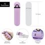 Pure Love 3.5 Inch, Rechargeable Vibrating Bullet Purple, Waterproof, 10 Functions, Adult Sex Toy