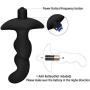 Bantie Anal Plug Toy Vibrating and Prostate Massager 10 Stimulation Modes Vibrator for Adults