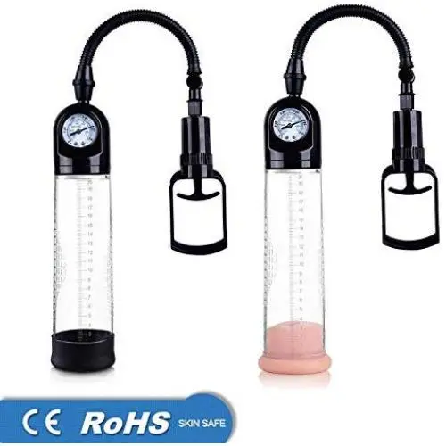 Qbyoop 2019 Oversized 12" Extra Large Advanced Big Man Pump Vacuum Male Enhancer Enlarger Pleasure Perfect for Couples