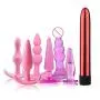 RITER 10 Speed Mini Bullet Vibrantor 7PCS Sex Games Kit for Couples Vibrantors Amal Plugs Adullt Products Set RITER 10 Speed Mini Bullet Vibrantor 7PCS Sex Games Kit for Couples Vibrantors Amal Plugs Adullt Products Set