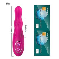 10-Speed Vibration Massager, Waterproof, Silent, Silicone, Sports Recovery and Muscle Pain, Viberate Toys(Pink)