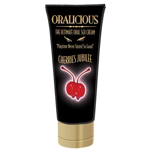 Hott Products Oralicious Oral Sex Cream, 2oz., Cherries Jubilee Hott Products Oralicious Oral Sex Cream, 2oz., Cherries Jubilee
