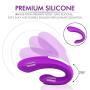 Couples Vibrator with Dual Motors, 9 Powerful Vibration Modes for G Spot Clitoral Stimulation, Waterproof Wireless Vibrator Clitoris Anal Massager Sex Toy for Women or Coulpes