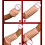 YYOJ Penis Sleeve Penis Extender Cock Ring Sex Toys Soft Silicone Reusable (3 Pieces)
